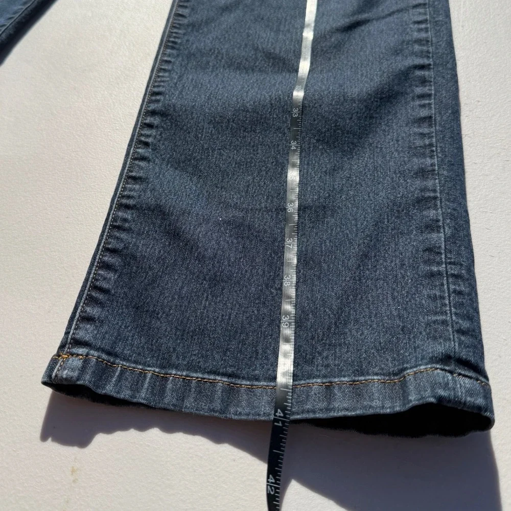 Travis Mathew Mens Dark Wash Blue Denim Stretch Jeans Size 36 Straight Leg